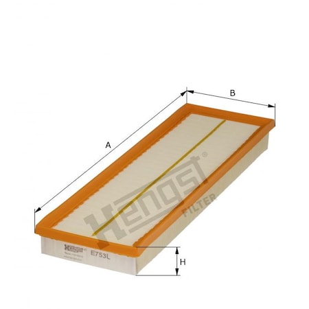 Hengst Air Filter, E753L E753L